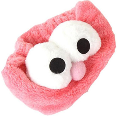 

TENFLOOR Cute Big-Eye Hairband, Washing Face Makeup Headband(Indy Pink Color) Head Band(Pink)