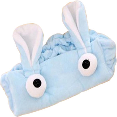 

TENFLOOR Cute Rabbit Hairband, Washing Face Makeup Headband(Blue Color) Head Band(Blue)