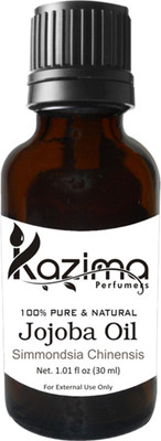 

KAZIMA Jojoba Carrier Oil (30ml) Pure Natural For Skin care & Hair treatment Hair Oil(30 ml)
