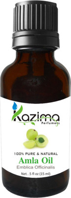 

KAZIMA Amla Essential Oil (15ML) Pure Natural For Skin care & Hair treatment Hair Oil(15 ml)