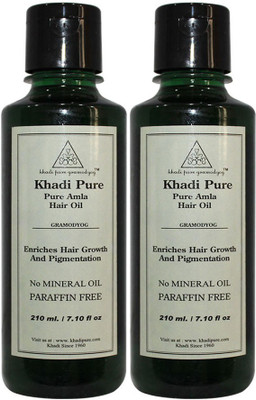 

Khadi Pure Herbal Pure Amla Hair Oil(420 ml)
