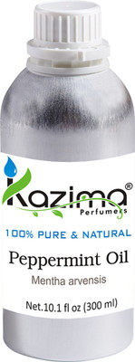 

KAZIMA Peppermint Essential Oil (300ML) Pure Natural For Skin care & Hair treatment Hair Oil(300 ml)