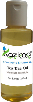 

KAZIMA Tea Tree Essential Oil (100ML) Pure Natural For Skin care & Hair treatment Hair Oil(100 ml)