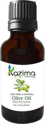 

KAZIMA Olive Carrier Oil (30ML) Pure Natural For Skin care & Hair treatment Hair Oil(30 ml)