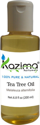 

KAZIMA Tea Tree Essential Oil (200ML) Pure Natural For Skin care & Hair treatment Hair Oil(200 ml)