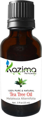 

KAZIMA Tea Tree Essential Oil (15ML) Pure Natural For Skin care & Hair treatment Hair Oil(15 ml)