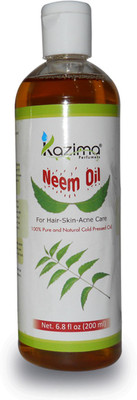 

KAZIMA Neem Carrier Oil (200ML) Pure Natural For Skin care & Hair treatment Hair Oil(200 ml)