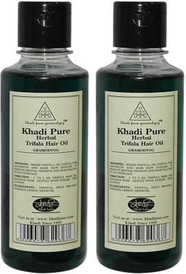 

Khadi Pure Herbal Triphala Hair Oil(420 ml)