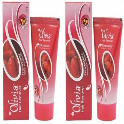 

Olivia Strawberry Hair Removal Cream(30 g, Set of 2)