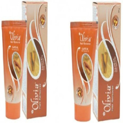Olivia Sandal Hair Removal Cream(30 g, Set of 2)