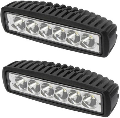 

Mockhe 6 LED White Bar Light Car Fancy Lights(White)