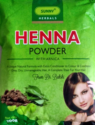 

Bakson Sunny Henna Powder with Arnica-200gm (pack of 4)(800 g)