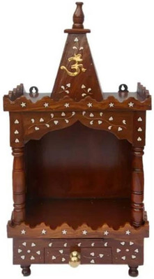 

Mayur enterprises Solid Wood Home Temple(Height: 55 cm)
