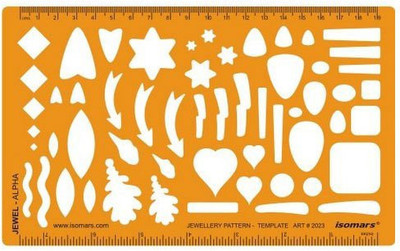 

Isomars 2023 Jewelry Design Template(Pack of 1)