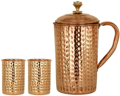 TALUKA T-HJBT-HG2P Jug Glass Set(Copper)