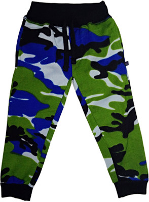 KiddoPanti Track Pant For Boys(Multicolor, Pack of 1)