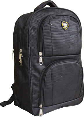 

SM backpack with laptop sleeve 25 L Backpack(Black)