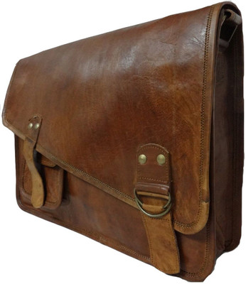 

The Artist's Creation 14 inch Laptop Messenger Bag(Brown)