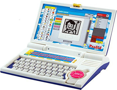 

Bonkerz Educational English Learner Laptop with 20 Activities For Kids(Multicolor)