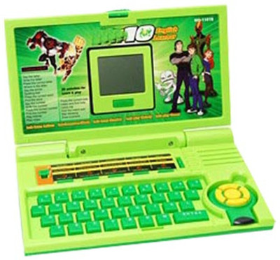 

Mahvi Toys Cartoon Learner Laptop (Green)(Green)
