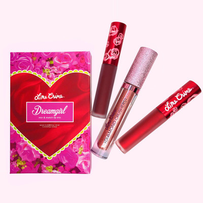 

Lime Crime Diamond Trio(15 ml, Dream Girl, Cheap Trill, Red Hot)