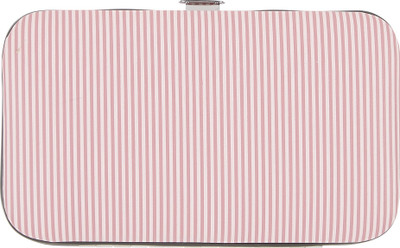 

Vintage Cosmetic Manicure Purse Pink Stripe(50 g, Set of 4)