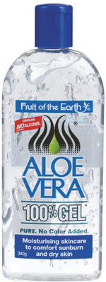 

Fruit of the Earth Aloe Vera 100 % Gel For Sunburn, Dry, Irritated Skin(340 g)