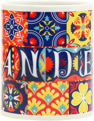 

Chumbak Wanderlust Ceramic Mug(300 ml), Multicolor