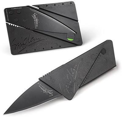 Adbeni Cardsharp Credit Card Folding Safety Knife Multi-utility Knife(Multicolor) available at flipkart for Rs.120