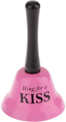 

Shop Online Ring for A Kiss Handbell Adult Fun Toy (Multi)(Pink)