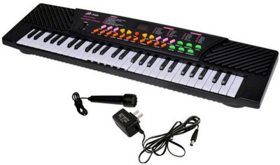 

Bonkerz 54 Key Electronic & Musical Keyboard Piano With Microphone - 5468(Multicolor)