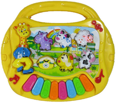 

OZ STORE CARTOON ANIMAL PIANISM(Multicolor)