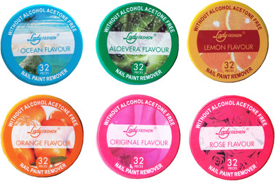 

Lady Fashion Instant Nail Polish Remover Pads(115 g)