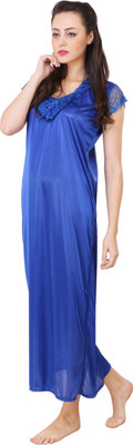 ABACADA's GAJAB Women Nighty(Blue) ABACADA's GAJAB Women Nighty(Blue)