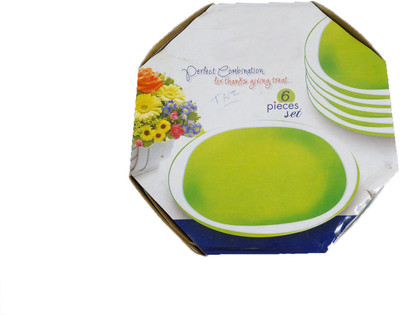 

Greenmax Perfect Combination Dinner Plates(Pack of 6)