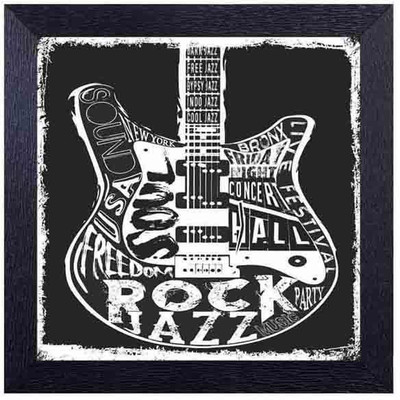 

rock concert , soul freedom rock jazz Photographic Paper(14 inch X 14 inch, Framed)