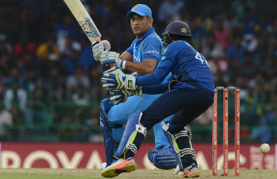 

KumkumArts MS Dhoni Poster 12 x 18 Inch HD Quality Material Gloss Paper. Paper Print(18 inch X 12 inch, Rolled)