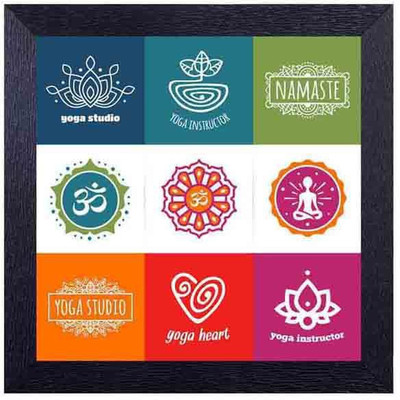 

yoga studio, yoga instructor Photographic Paper(14 inch X 14 inch, Framed)