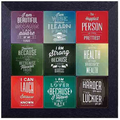 

quotations about life Photographic Paper(14 inch X 14 inch, Framed)