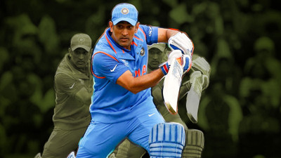

KumkumArts MS Dhoni Poster 12 x 18 Inch HD Quality Material Gloss Paper. Paper Print(18 inch X 12 inch, Rolled)