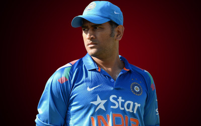

KumkumArts MS Dhoni Poster 12 x 18 Inch HD Quality Material Gloss Paper. Paper Print(18 inch X 12 inch, Rolled)