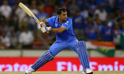 

KumkumArts MS Dhoni Poster 12 x 18 Inch HD Quality Material Gloss Paper. Paper Print(18 inch X 12 inch, Rolled)