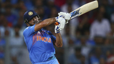 

KumkumArts MS Dhoni Poster 12 x 18 Inch HD Quality Material Gloss Paper. Paper Print(18 inch X 12 inch, Rolled)