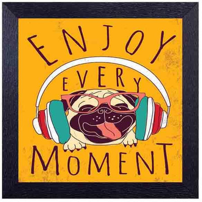 

enjoy every moment Photographic Paper(14 inch X 14 inch, Framed)