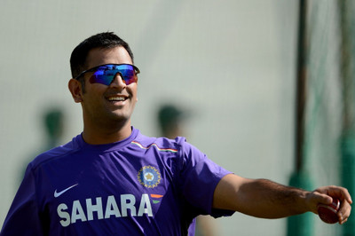 

KumkumArts MS Dhoni Poster 12 x 18 Inch HD Quality Material Gloss Paper. Paper Print(18 inch X 12 inch, Rolled)
