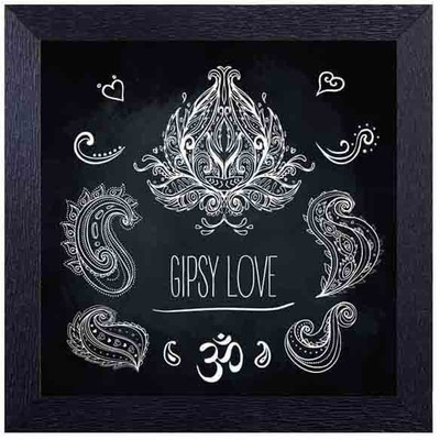 

Gibsy love Photographic Paper(14 inch X 14 inch, Framed)