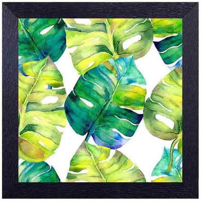 

leaf pattern Photographic Paper(14 inch X 14 inch, Framed)