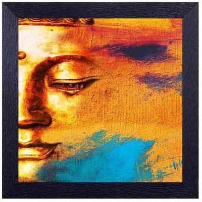 

Gautam buddha a paceful soul Photographic Paper(14 inch X 14 inch, Framed)