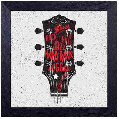 

rock & roll , jazz hardrock Photographic Paper(14 inch X 14 inch, Framed)