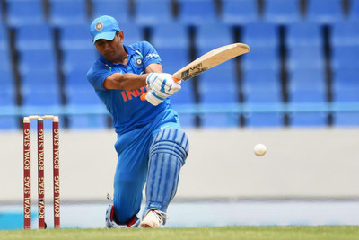 

KumkumArts MS Dhoni Poster 12 x 18 Inch HD Quality Material Gloss Paper. Paper Print(18 inch X 12 inch, Rolled)